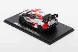 2022 Toyota Gazoo Racing WRT- Rovanperä- Monte Carlo- 1/43 Scale- by Toyota