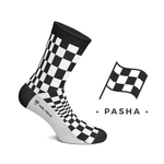 Chequered Flag Style Socks by Heeltread- One Size