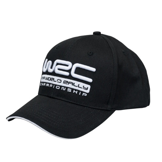 WRC Black Sandwich Peak Cap