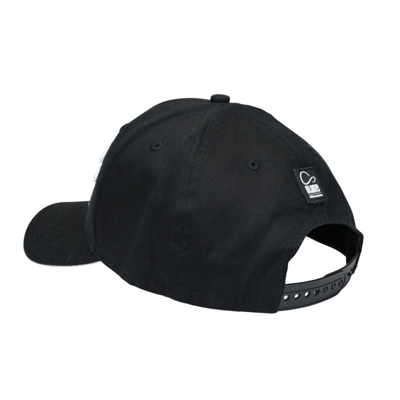 WRC Black Sandwich Peak Cap