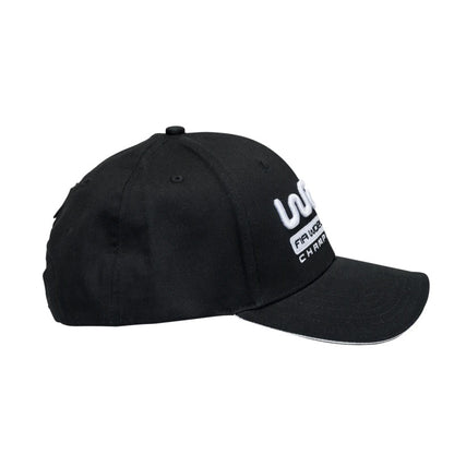 WRC Black Sandwich Peak Cap
