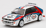 Lancia Evo- 1992 Rally 1000 Lakes Winner- #3- 1/64 Scale- by MiniGT