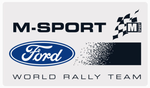 M-Sport Single Decal White Sticker