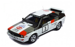 Audi Quattro- Mikkola- Finland 1982- 1/18 Scale- by IXO- 18RMC094A