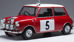 Mini Cooper- Aaltonen- RAC Rally 1965- 1/18 Scale- by IXO- 18RMC065A