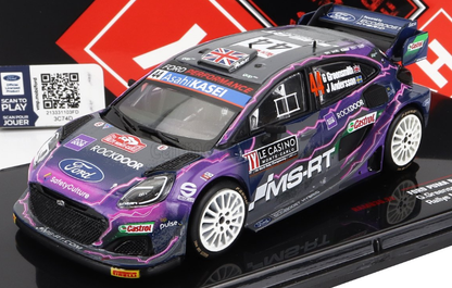 Ford Puma- Greensmith- Monte Carlo 2022- 1/43 Scale- by IXO- RAM830