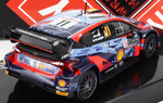 Hyundai- Neuville- Monte Carlo 2022- 1/43 Scale- by IXO- RAM835