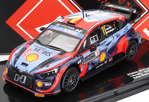 Hyundai- Neuville- Monte Carlo 2022- 1/43 Scale- by IXO- RAM835