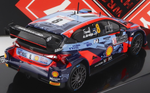 Hyundai- Tänak- Monte Carlo 2022- 1/43 Scale- by IXO- RAM838