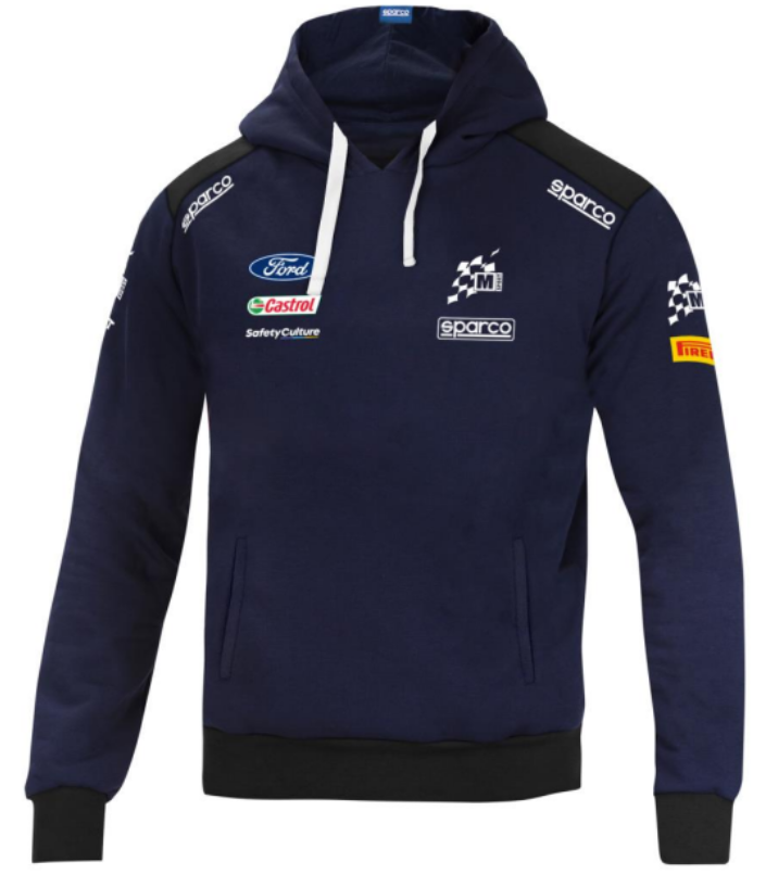 M Sport Official Team Hoodie by Sparco Rallyemerchandise