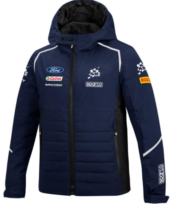 M Sport Official Winter Jacket by Sparco BLACK FRIDAY Rallyemerchandise