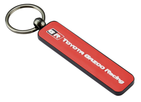 Toyota Gazoo Racing Red Logo Keyring